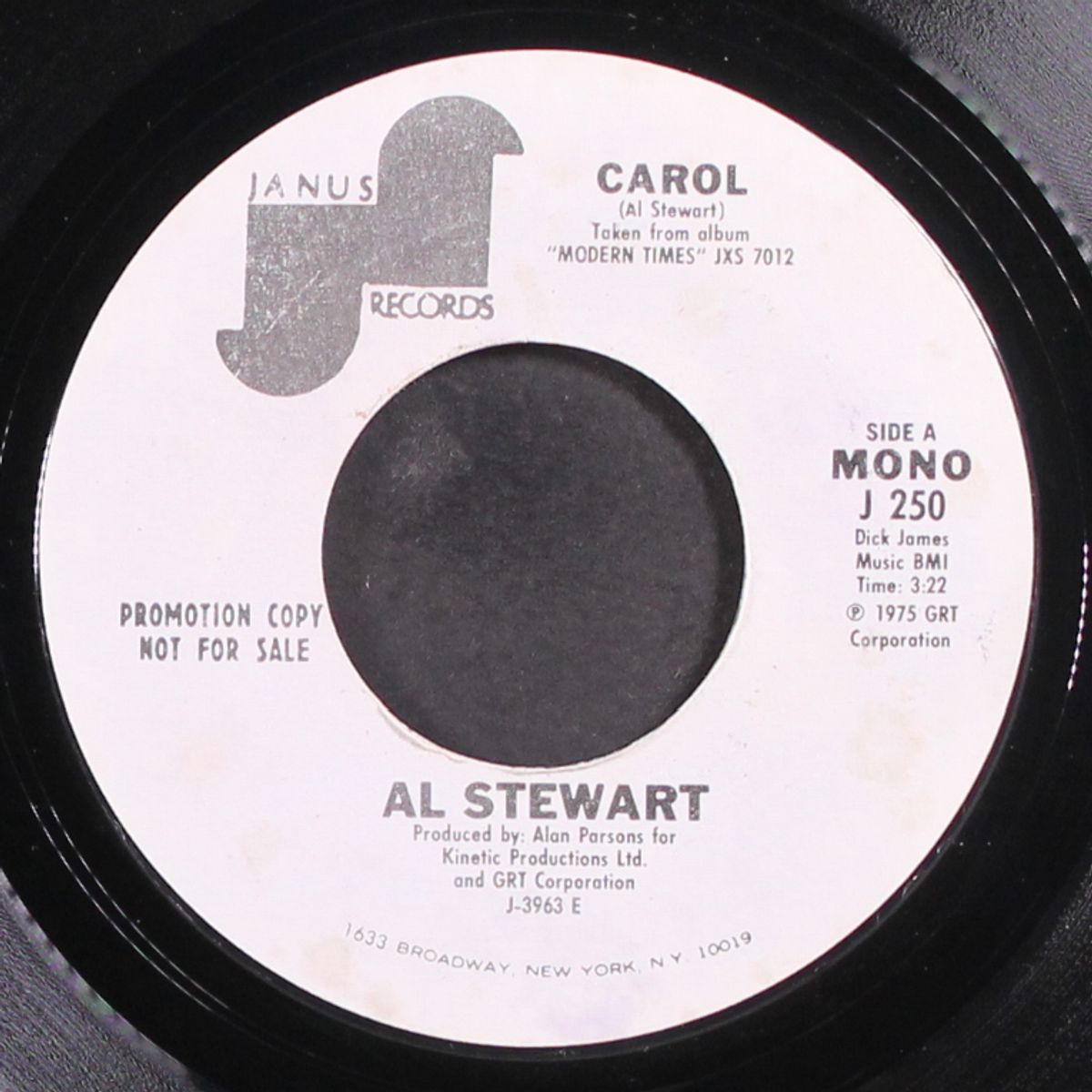 carol / sirens of titan by AL STEWART