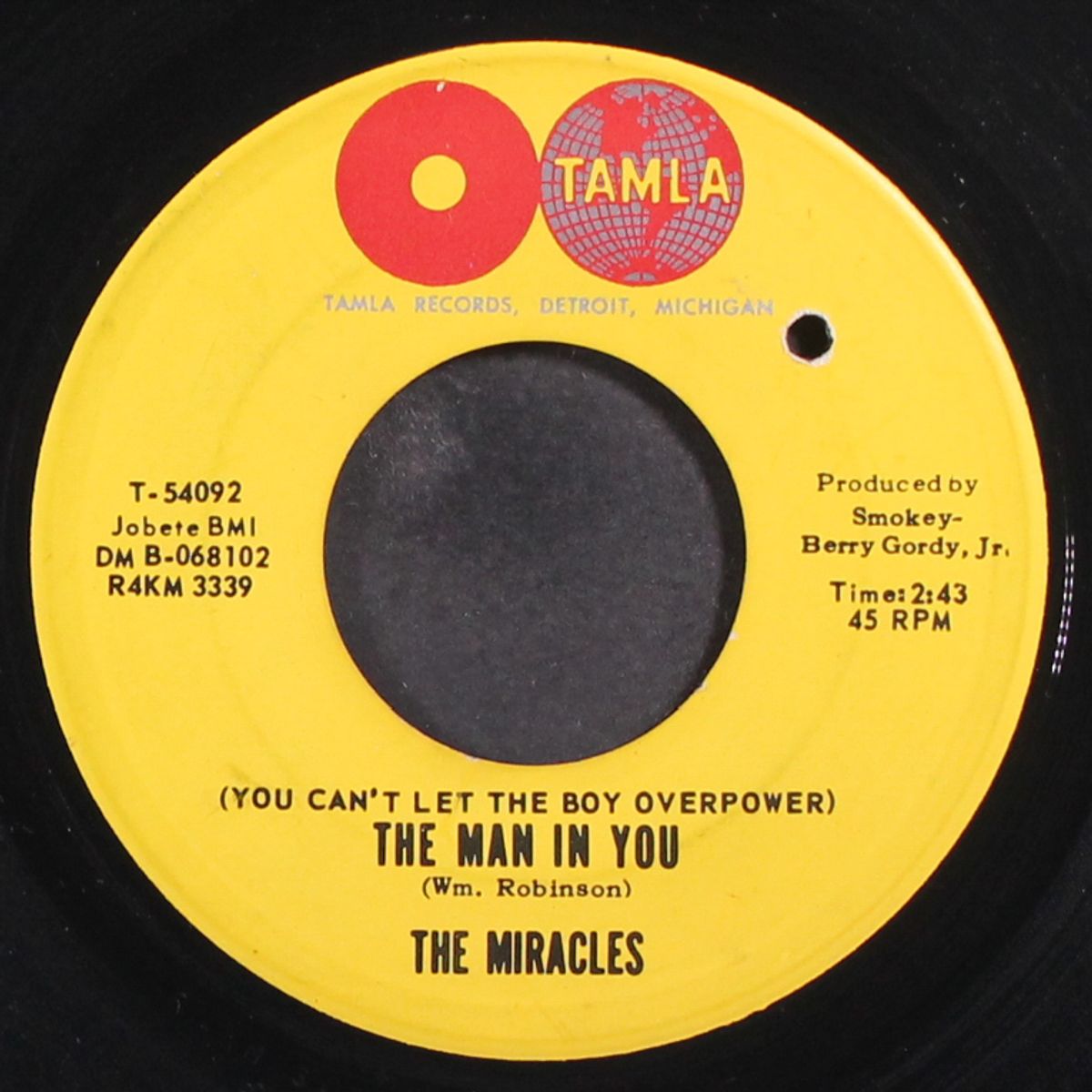 the man in you / heartbreak road by MIRACLES