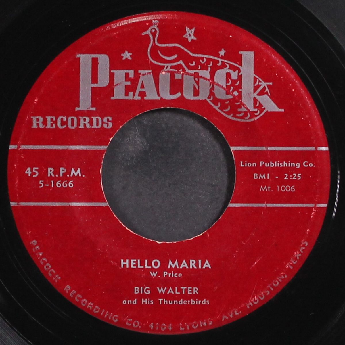 pack fair and square / hello maria by BIG WALTER