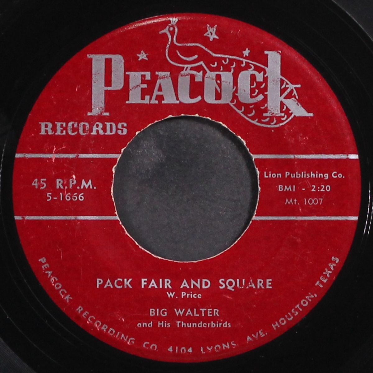 pack fair and square / hello maria by BIG WALTER