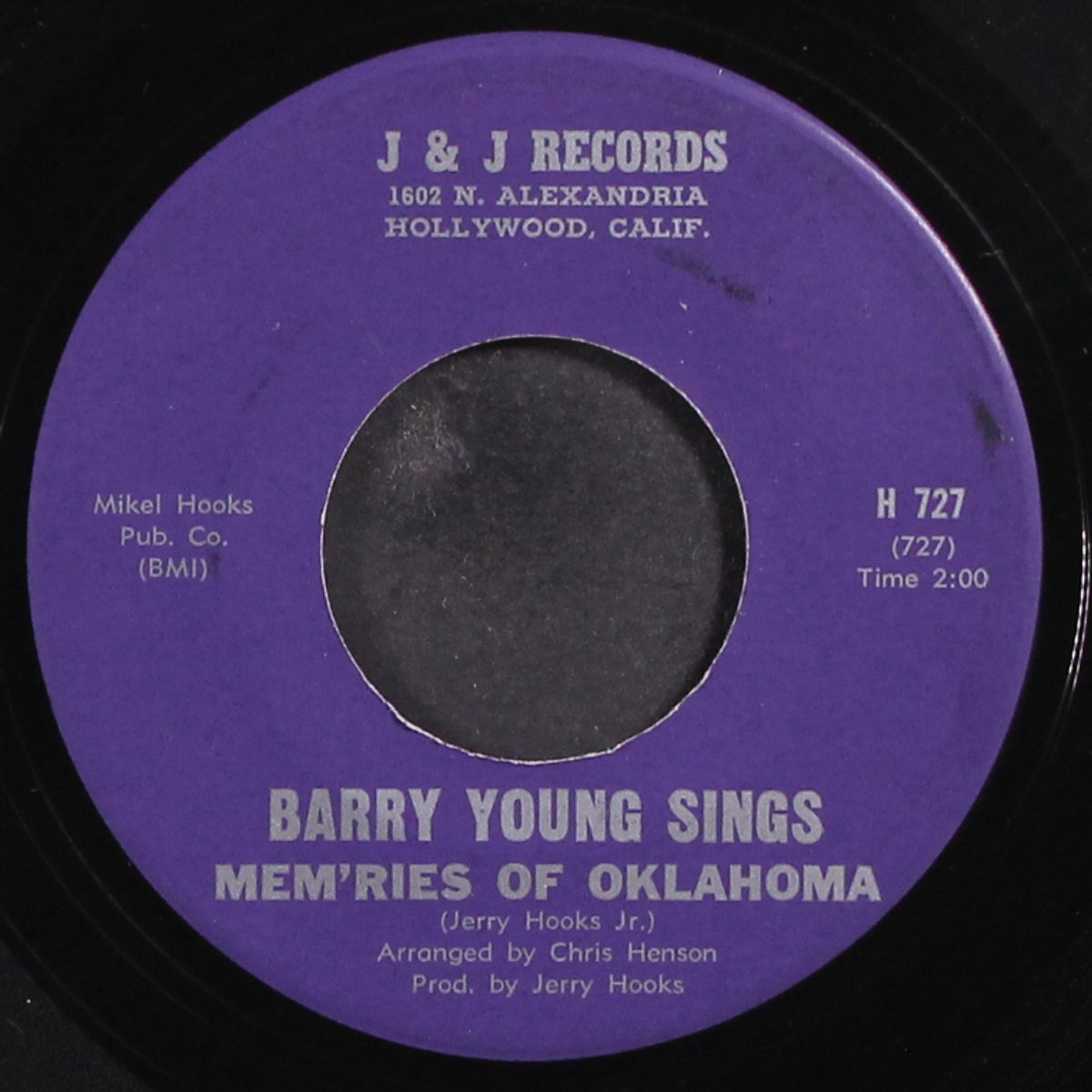 sweethearts / mem'ries of oklahoma by BARRY YOUNG