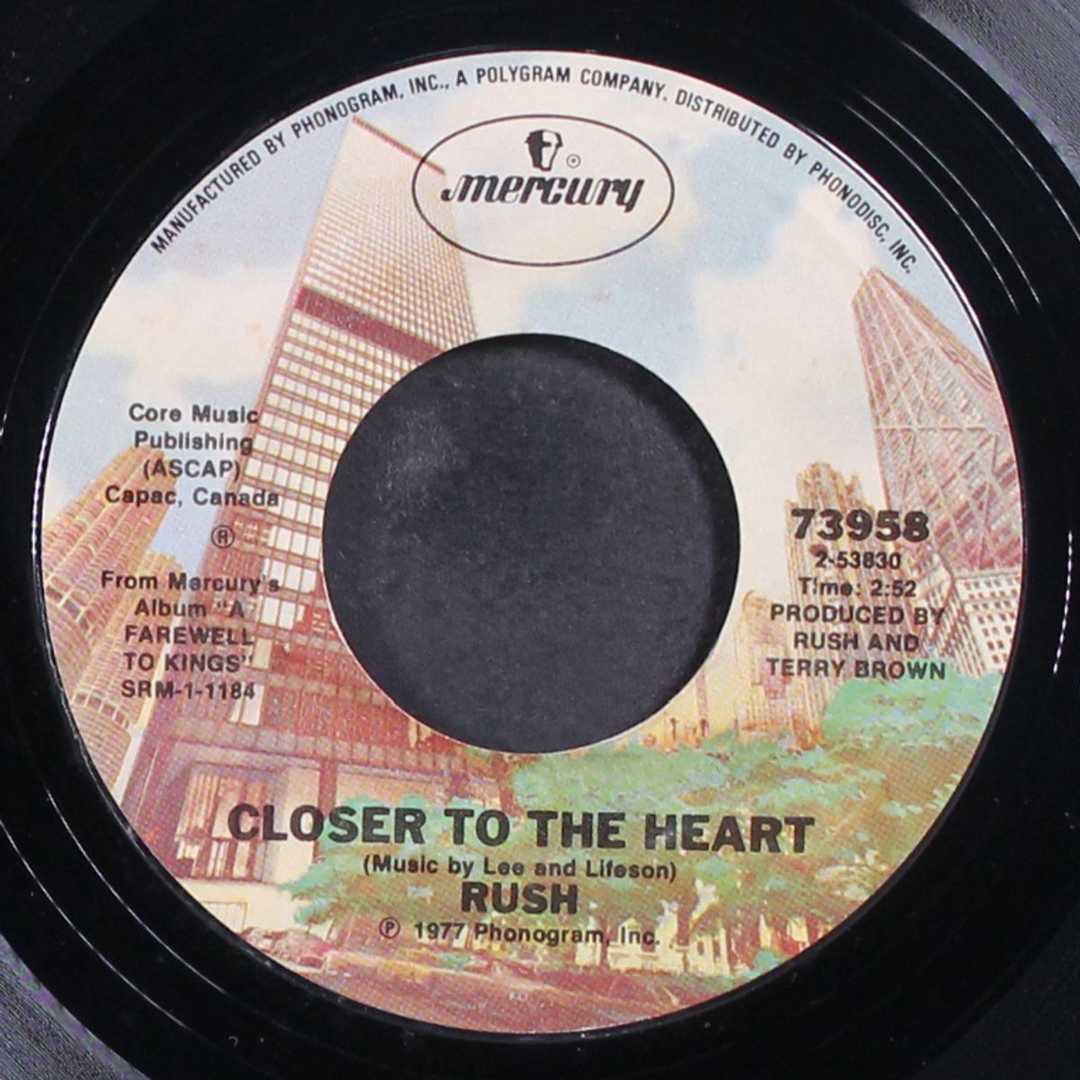 closer to my heart by RUSH
