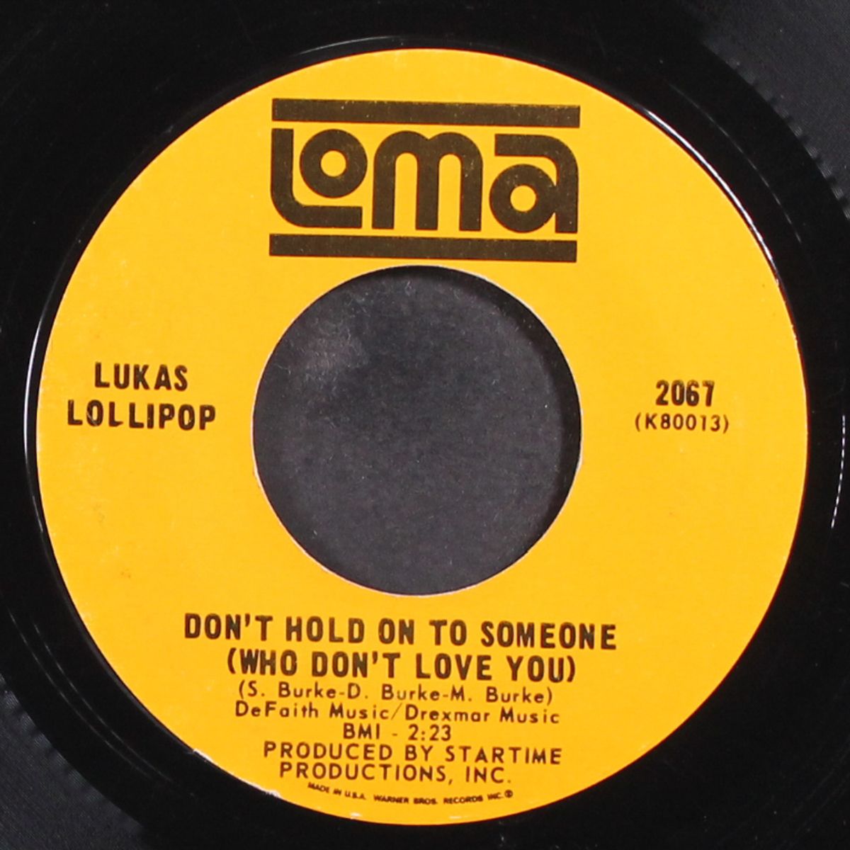 don't hold on to someone / hoochi-coochi-coo by LUKAS LOLLIPOP