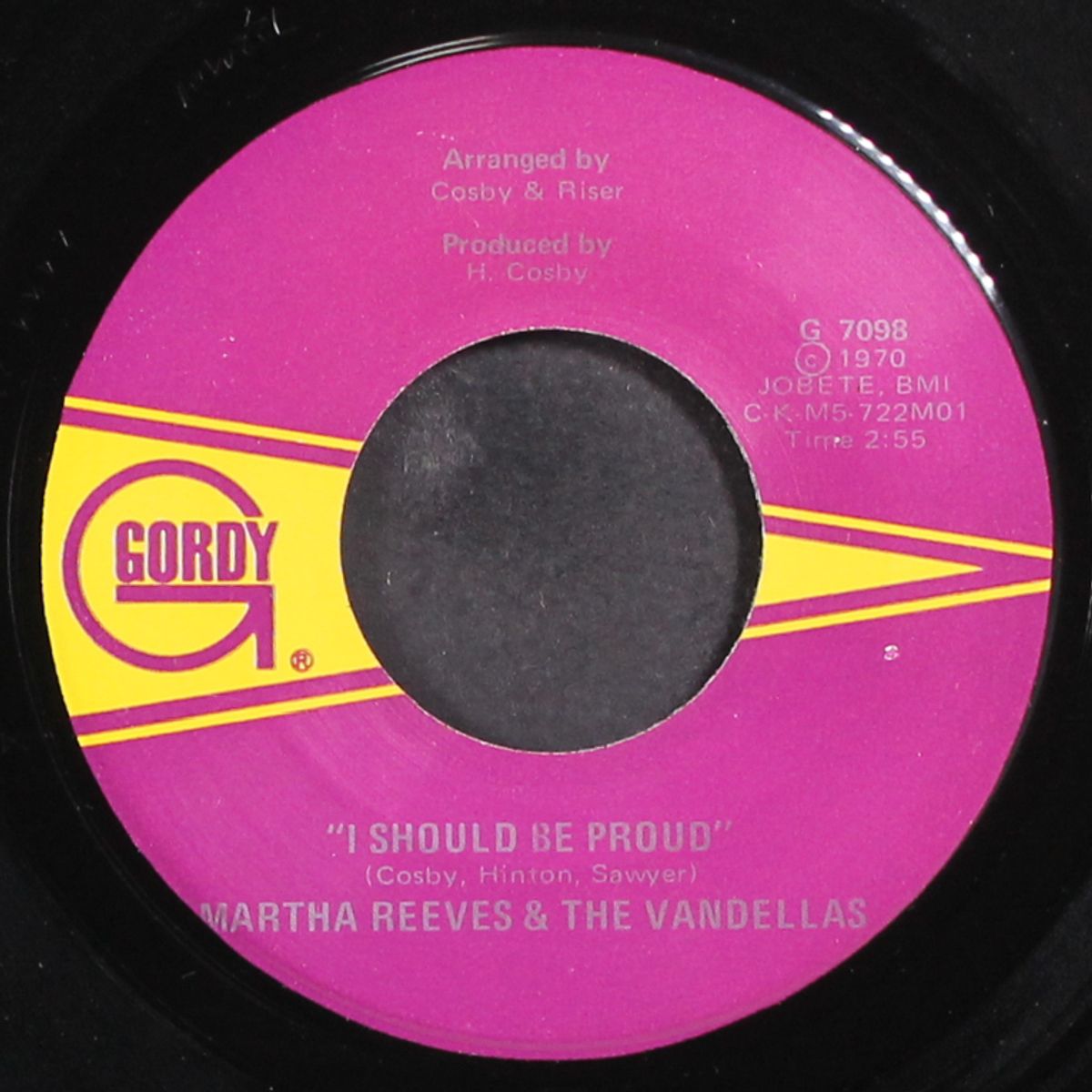 love, guess who / i should be proud by MARTHA REEVES & VANDELLAS