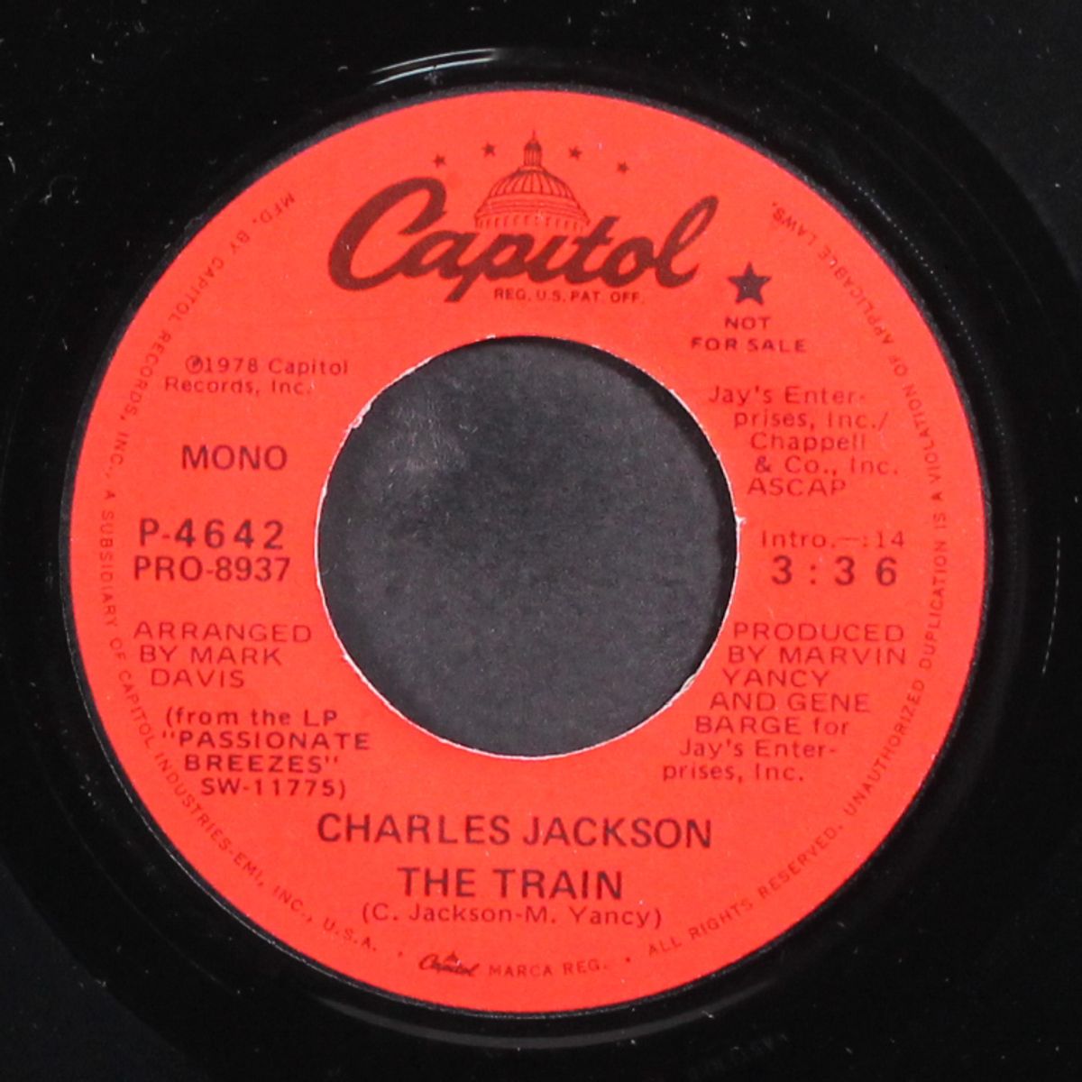 the train / mono by CHARLES JACKSON