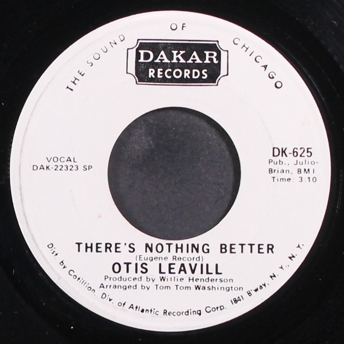 there's nothing better / same by OTIS LEAVILL