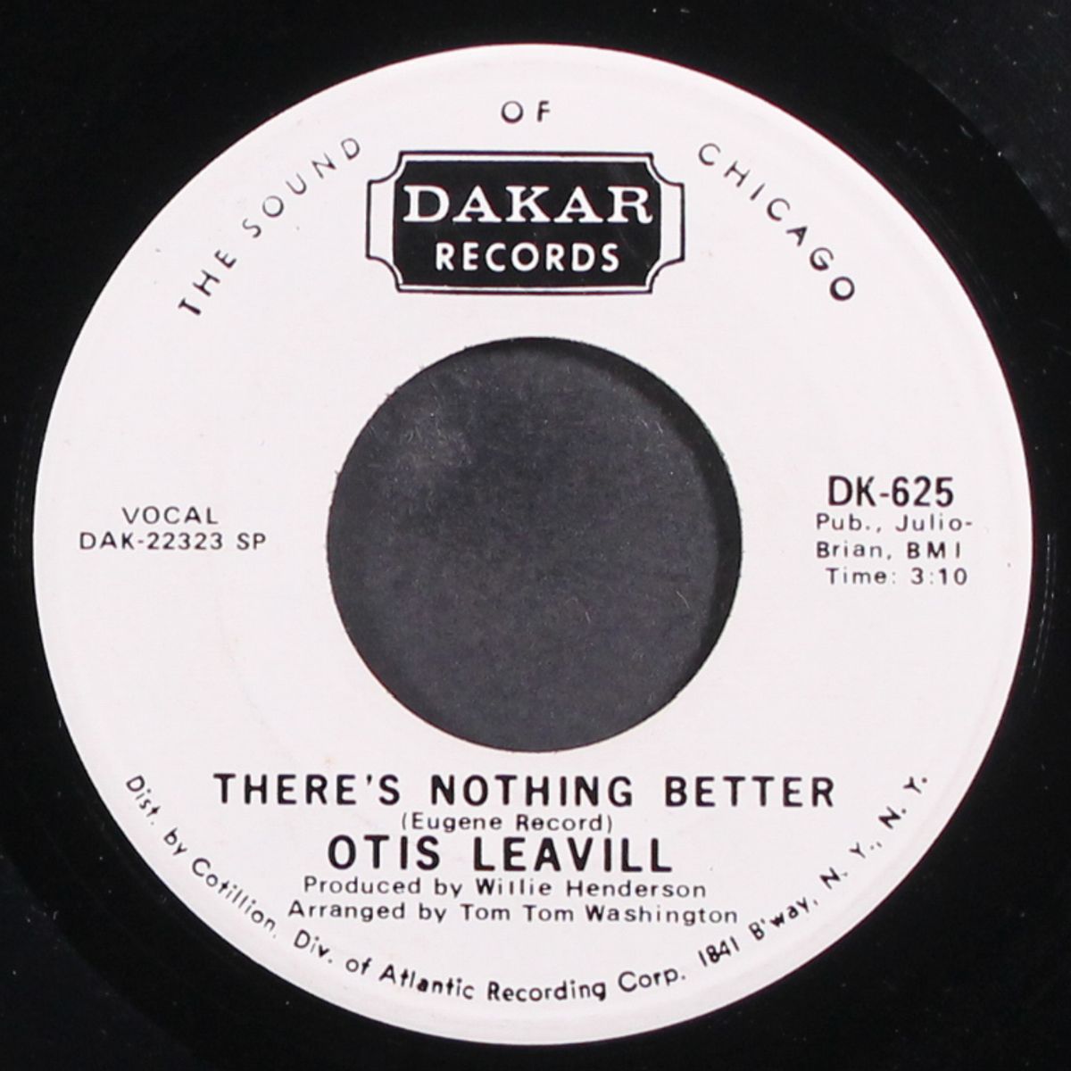 there's nothing better / same by OTIS LEAVILL