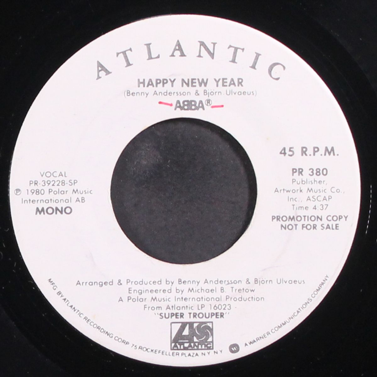 happy new year / mono by ABBA