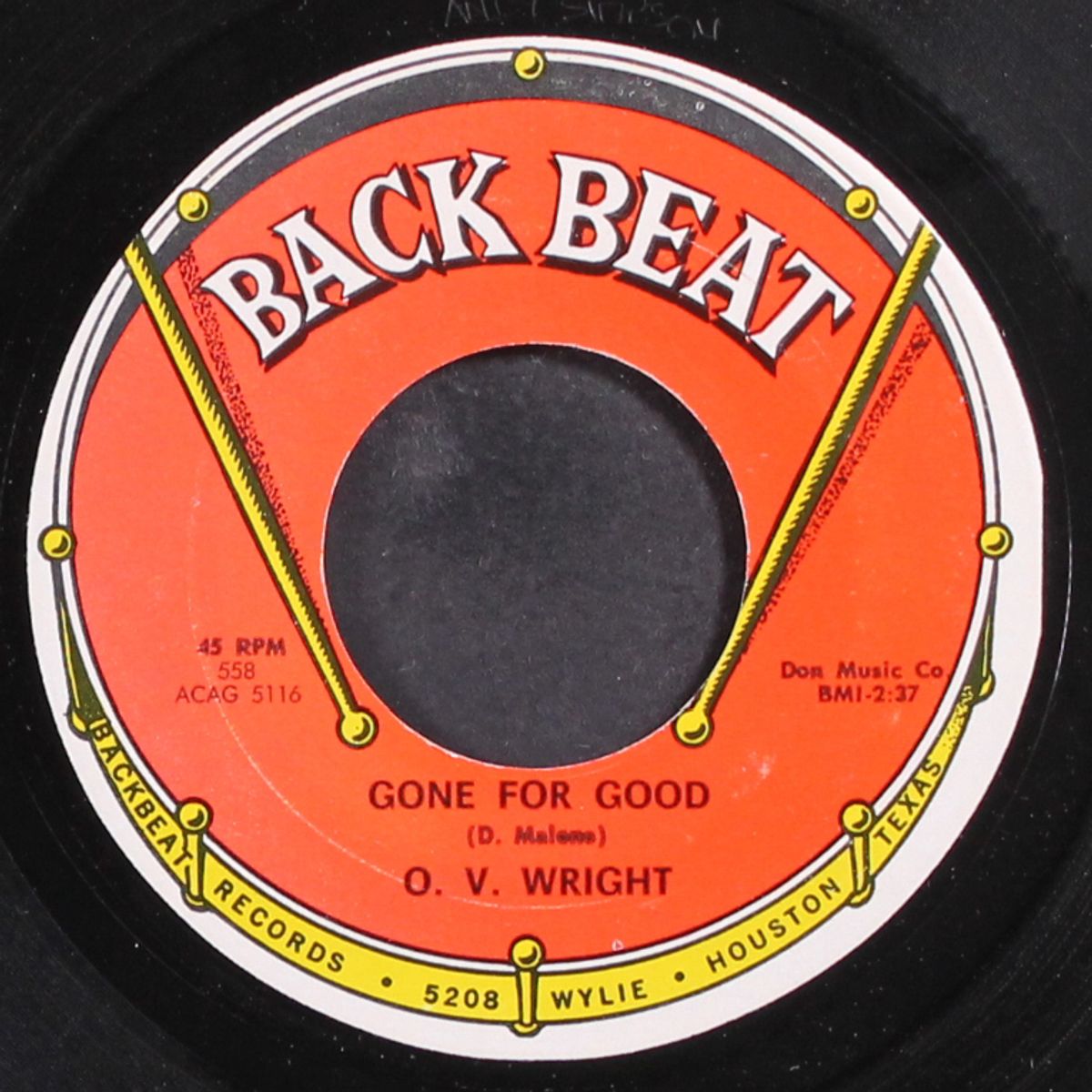gone for good / how long baby by O.V. WRIGHT