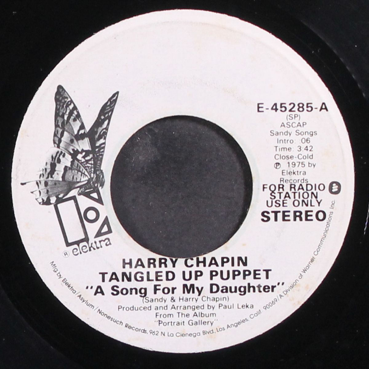 tangled up puppet / mono by HARRY CHAPIN
