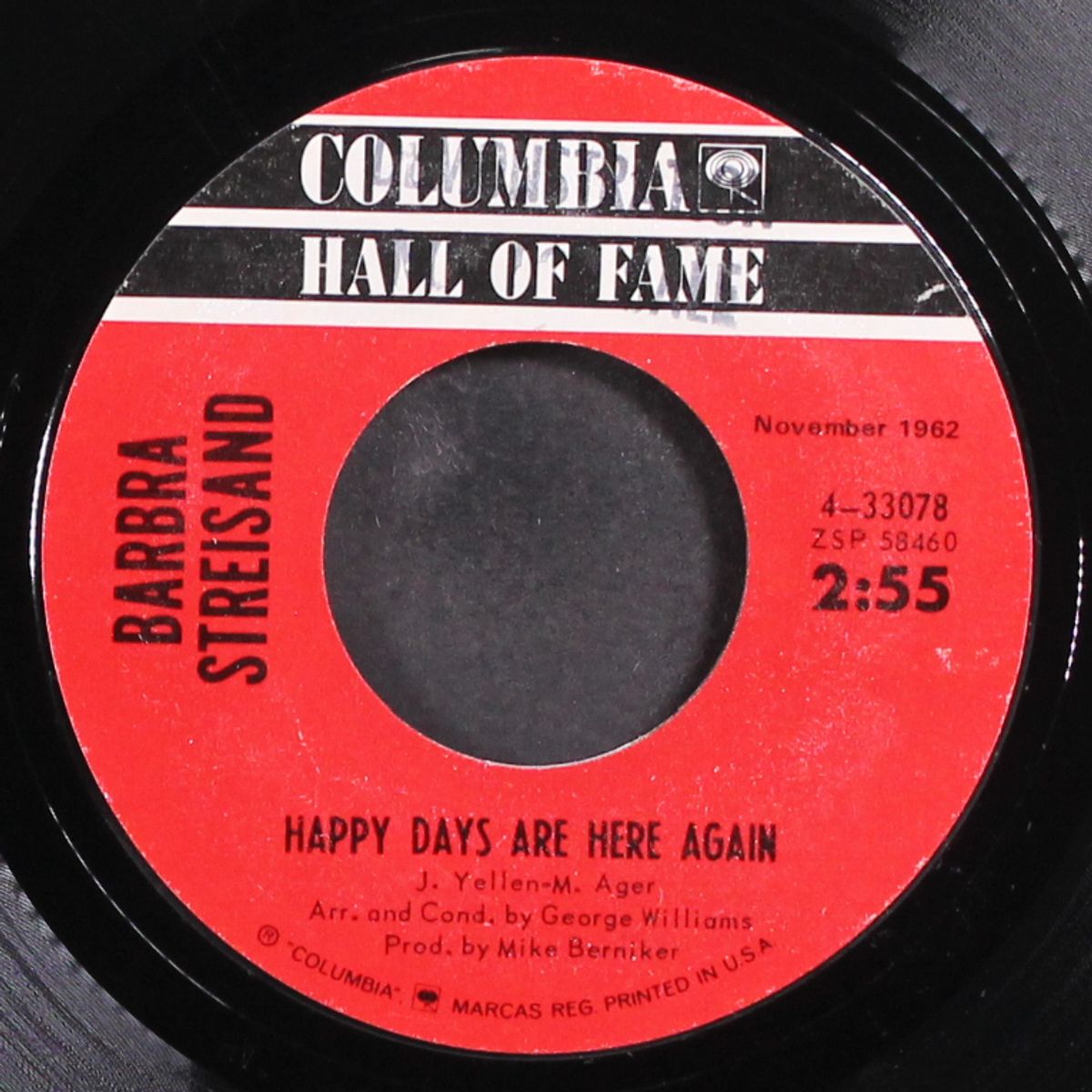 happy days are here again / my coloring book by BARBRA STREISAND