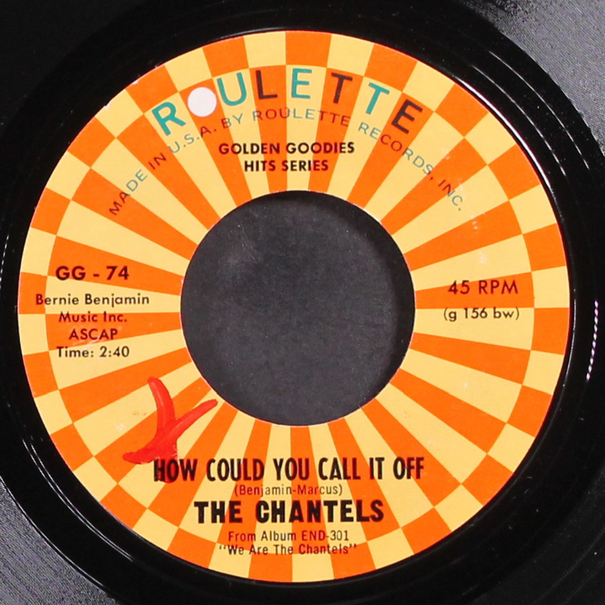 the plea / how could you call it off by CHANTELS
