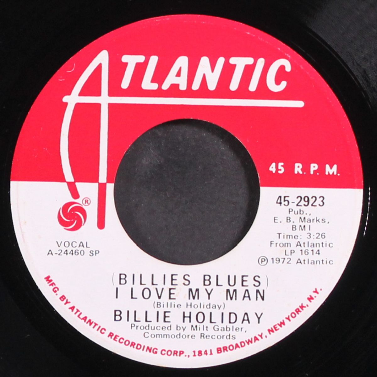 strange fruit / i love my man by BILLIE HOLIDAY