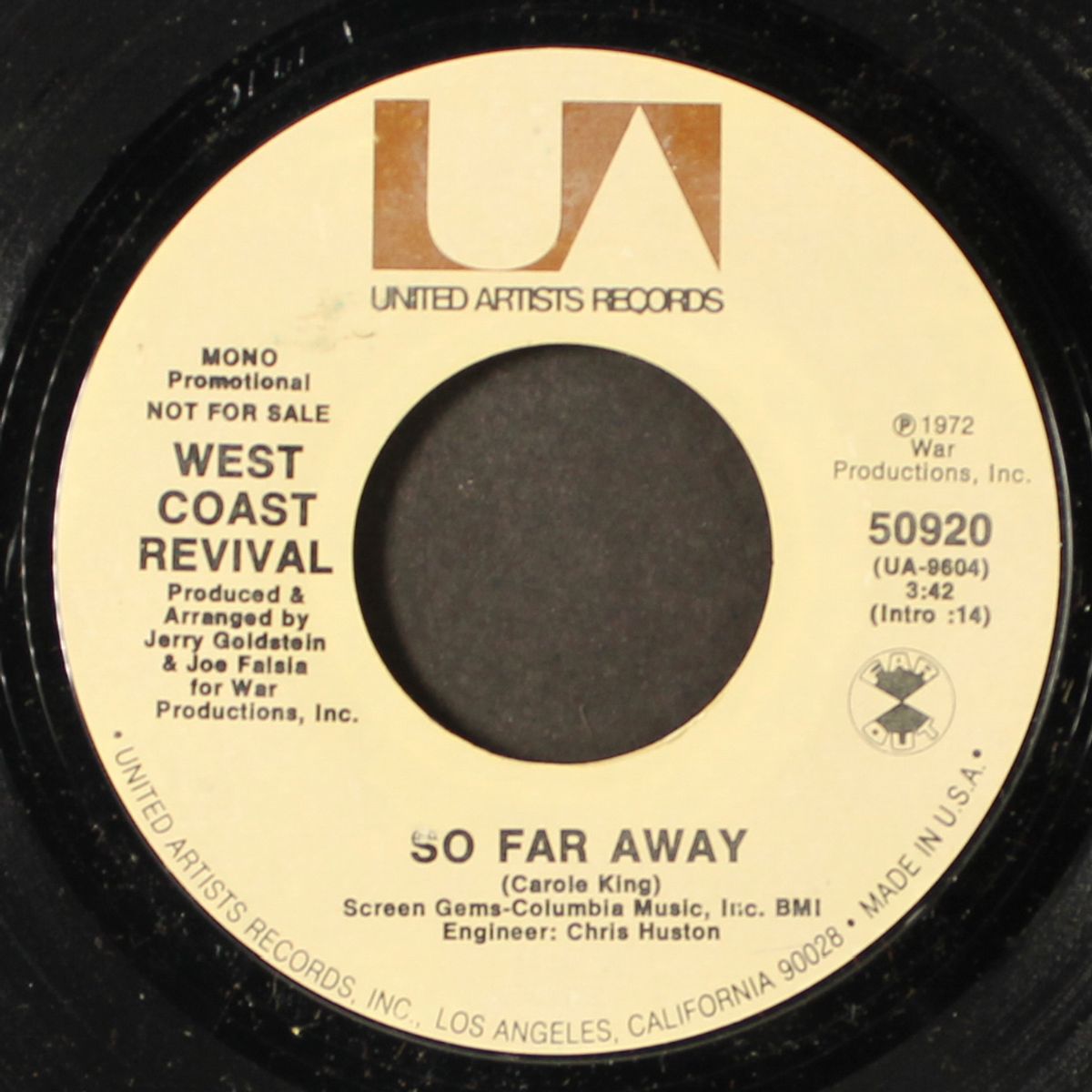 so far away / mono by WEST COAST REVIVAL