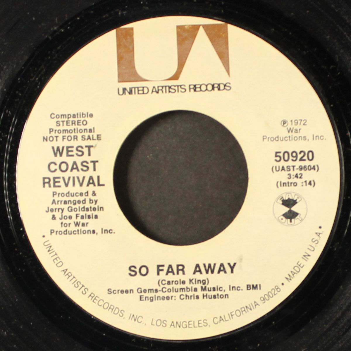 so far away / mono by WEST COAST REVIVAL
