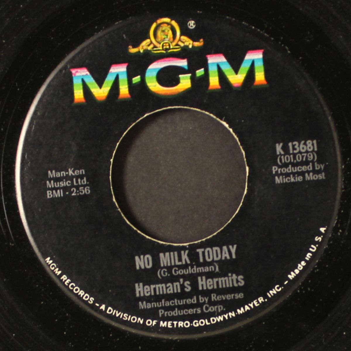 there's a kind of hush / no milk today by HERMAN'S HERMITS