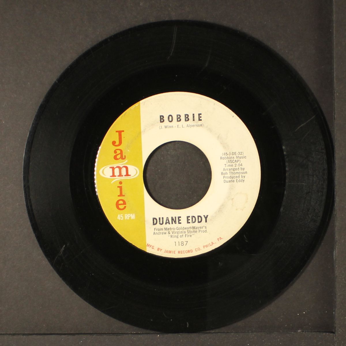ring of fire / bobbie by DUANE EDDY