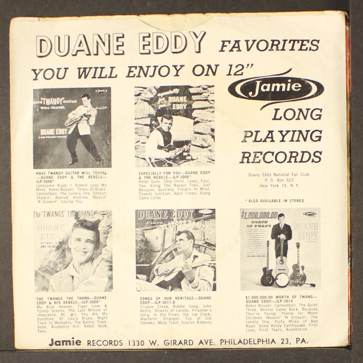 ring of fire / bobbie by DUANE EDDY