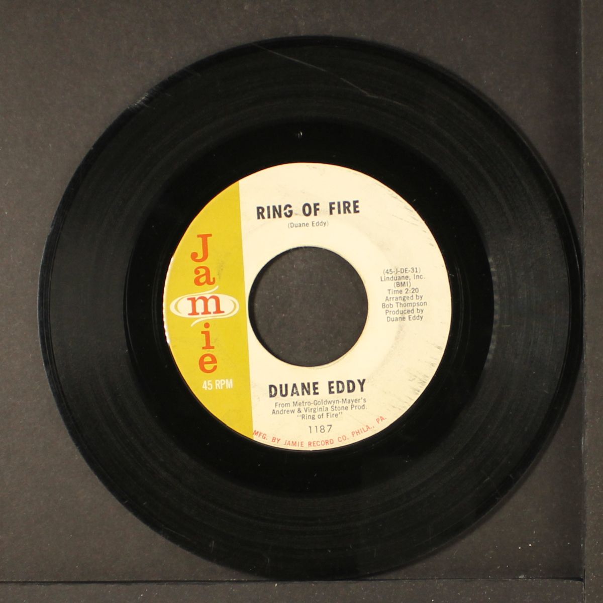 ring of fire / bobbie by DUANE EDDY