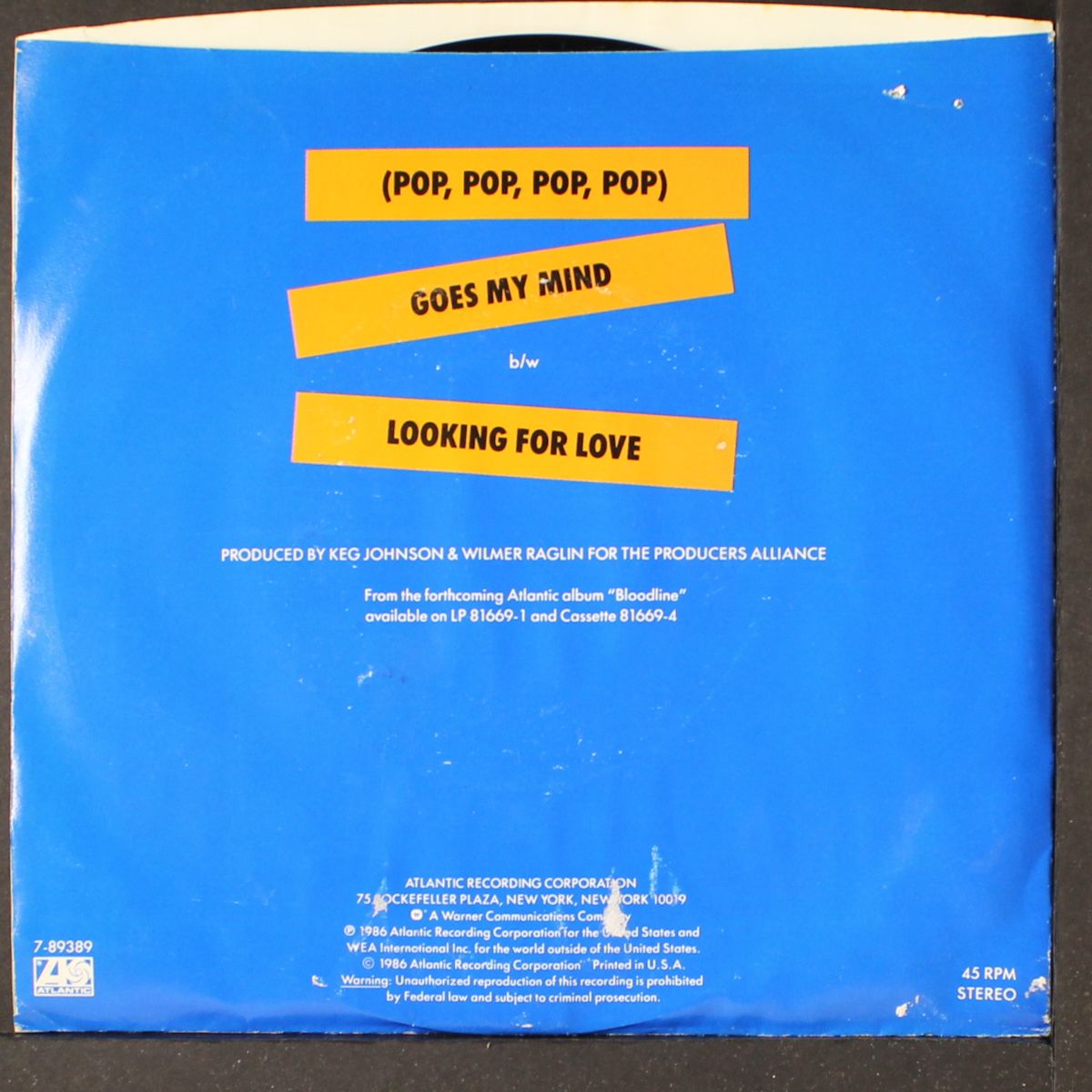 pop pop pop / looking for love by LEVERT