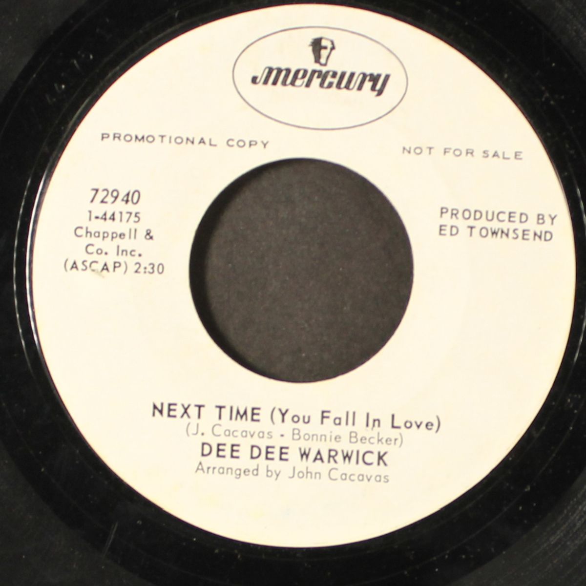 next time / ring of bright water by DEE DEE WARWICK