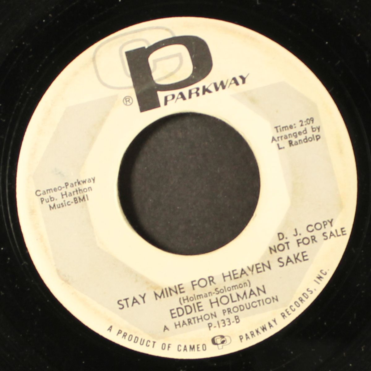 somewhere waits a lonely girl / stay mine for heaven sake by EDDIE HOLMAN
