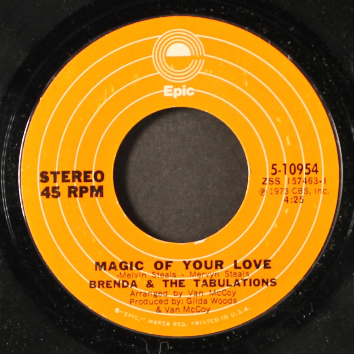 one girl too late / magic of your love by BRENDA & TABULATIONS
