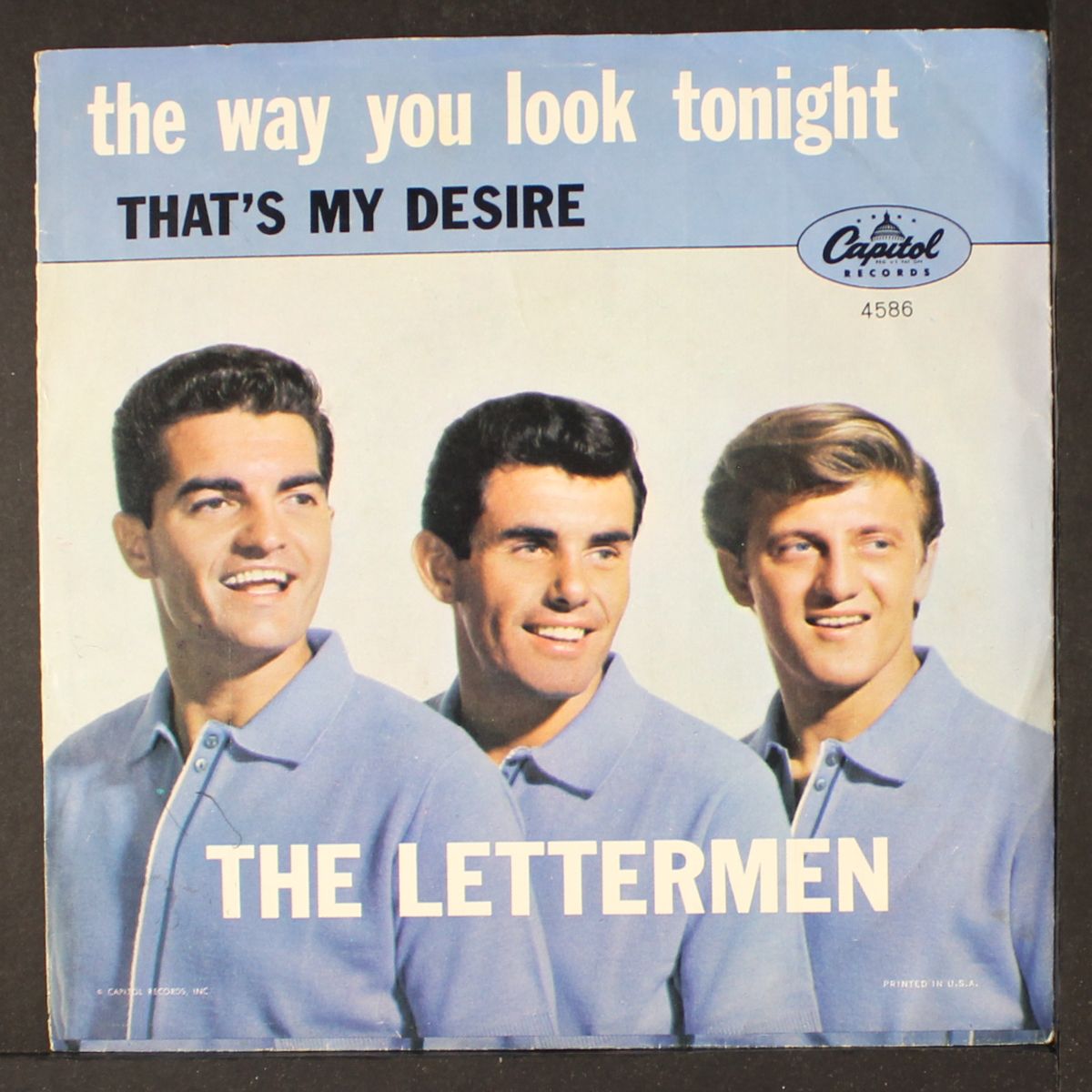 the way you look tonight by LETTERMEN