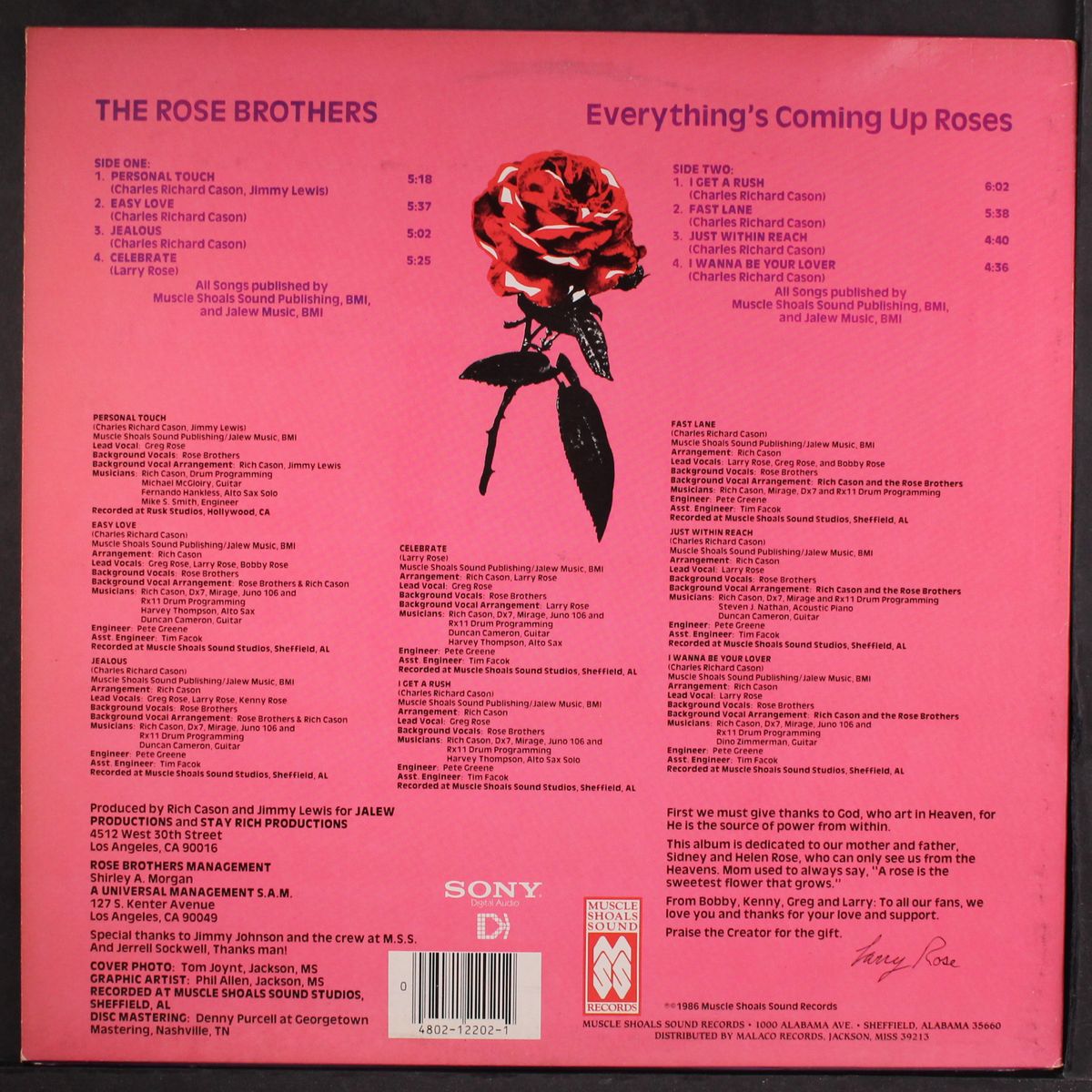 everything's coming up roses by ROSE BROTHERS