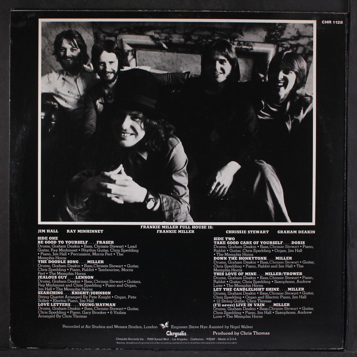full house by FRANKIE MILLER