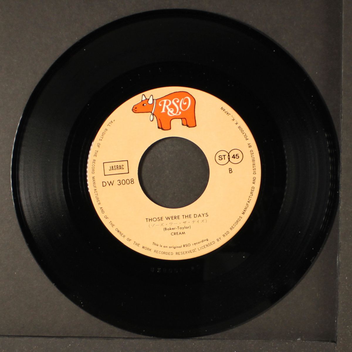 white room / those were the days by CREAM
