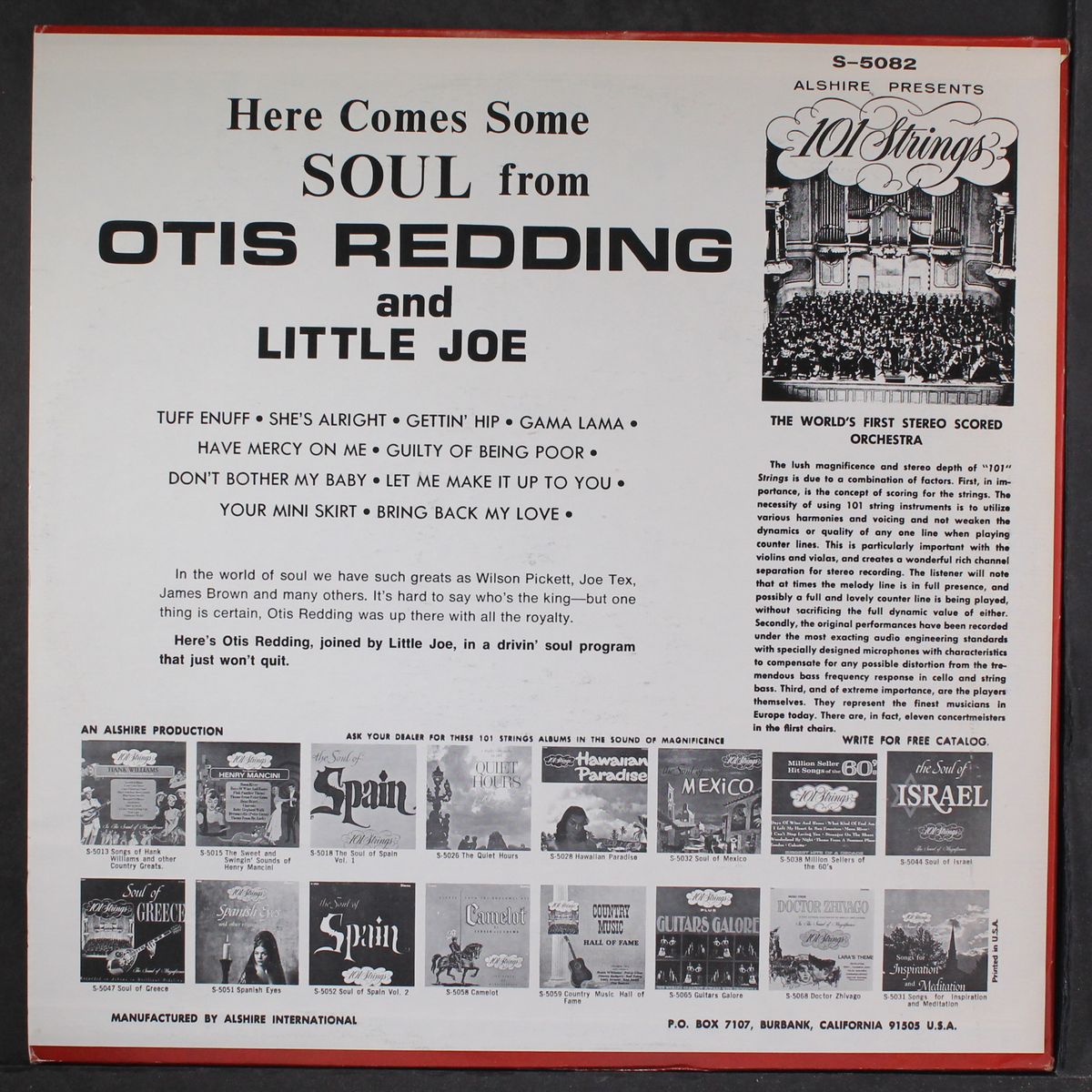 soul as sung by... by OTIS REDDING