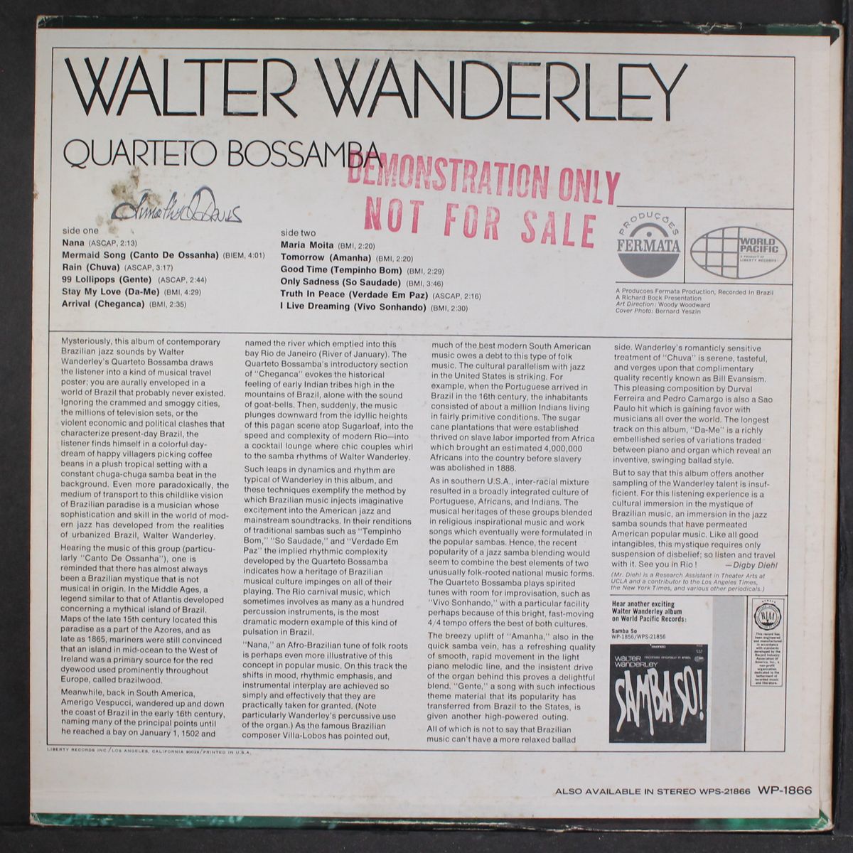 quarteto bossamba by WALTER WANDERLEY