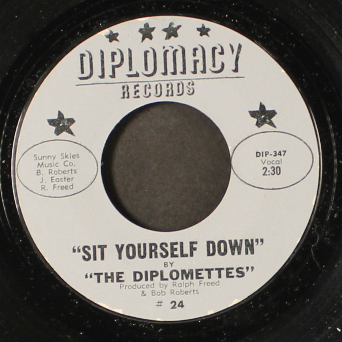 sit yourself down / my intuition by DIPLOMETTES