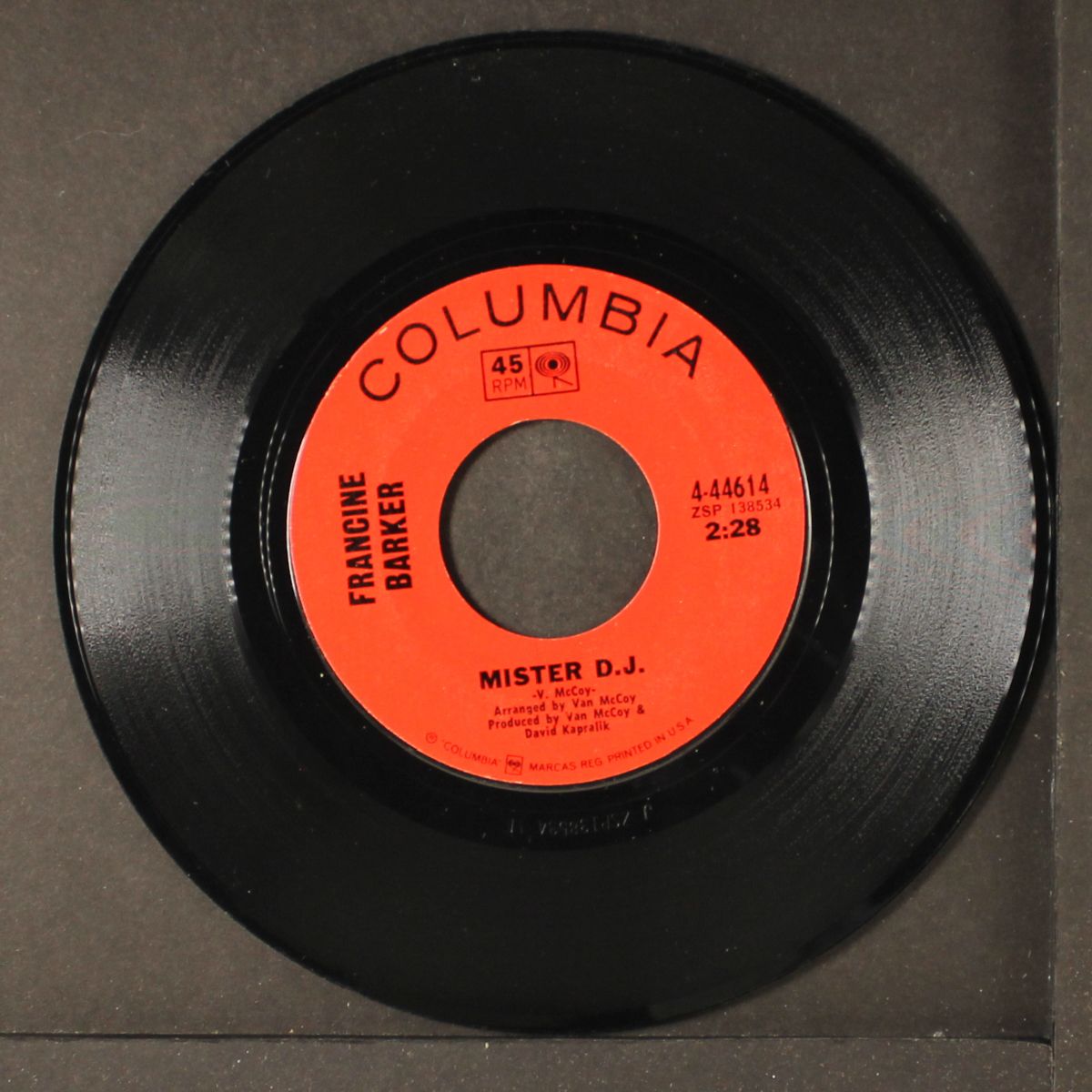 mister d.j. / don't you know love when you see it by FRANCINE BARKER