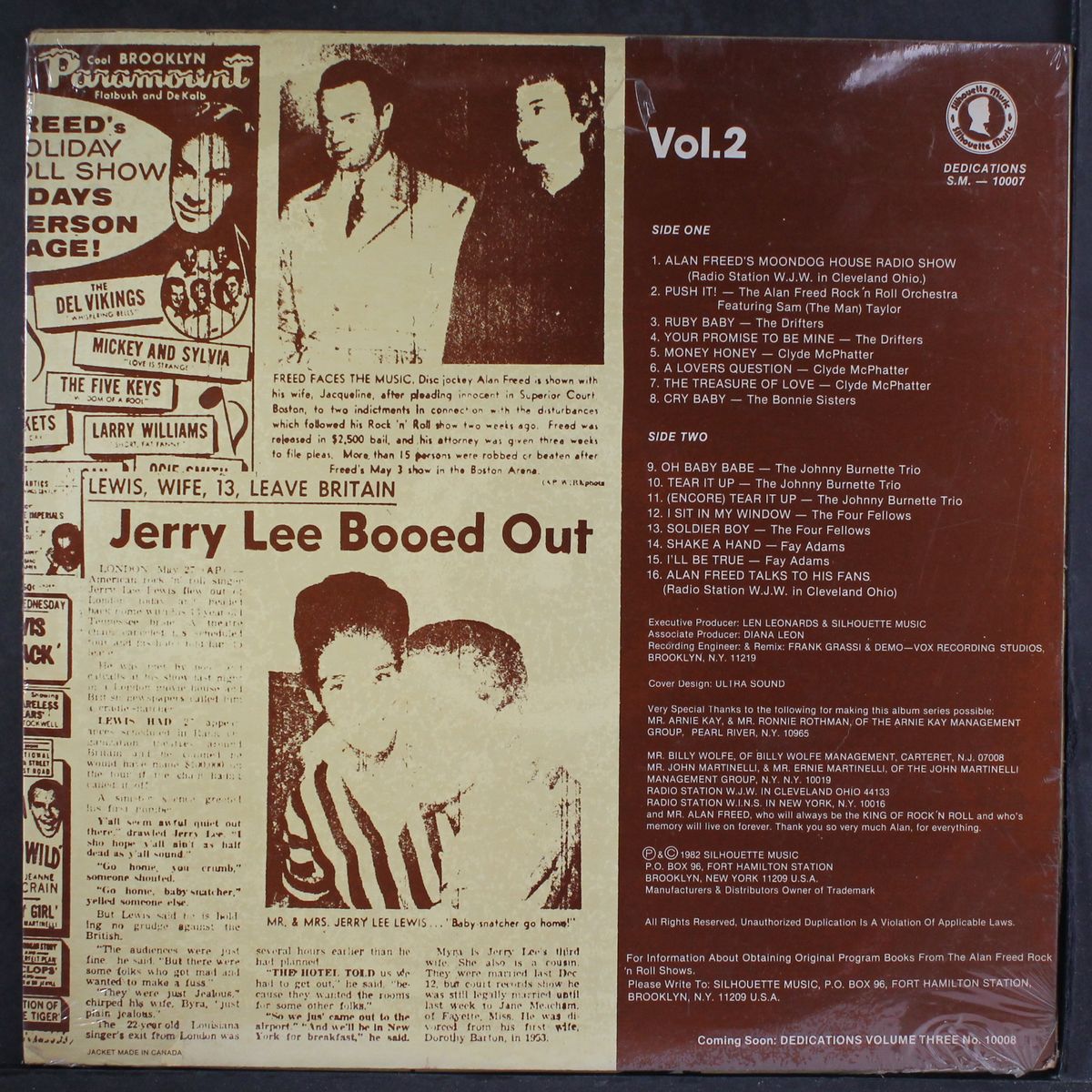 alan freed shows, dedication vol. 2 by VARIOUS