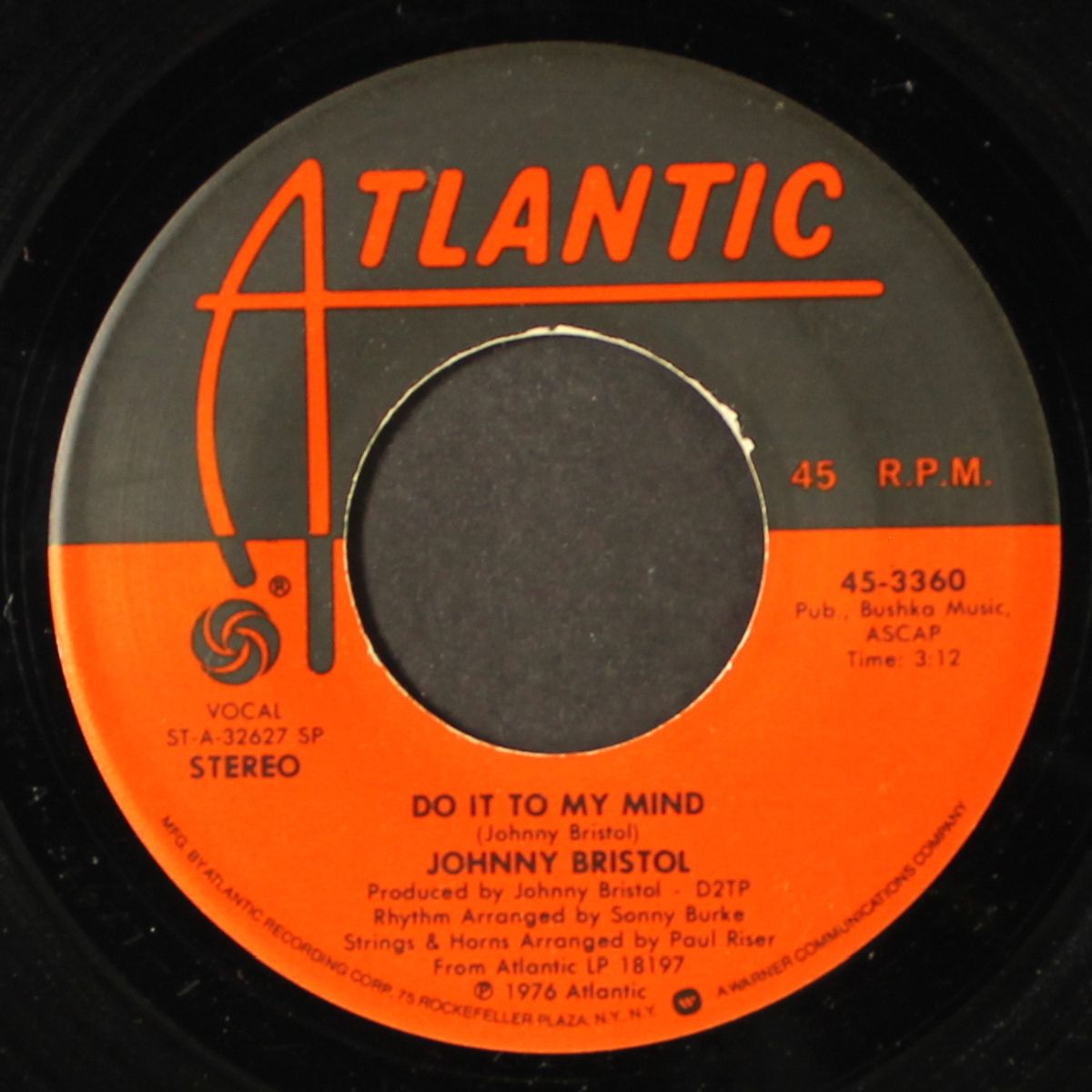 do it to my mind / love to have a chance to taste the wine by JOHNNY BRISTOL