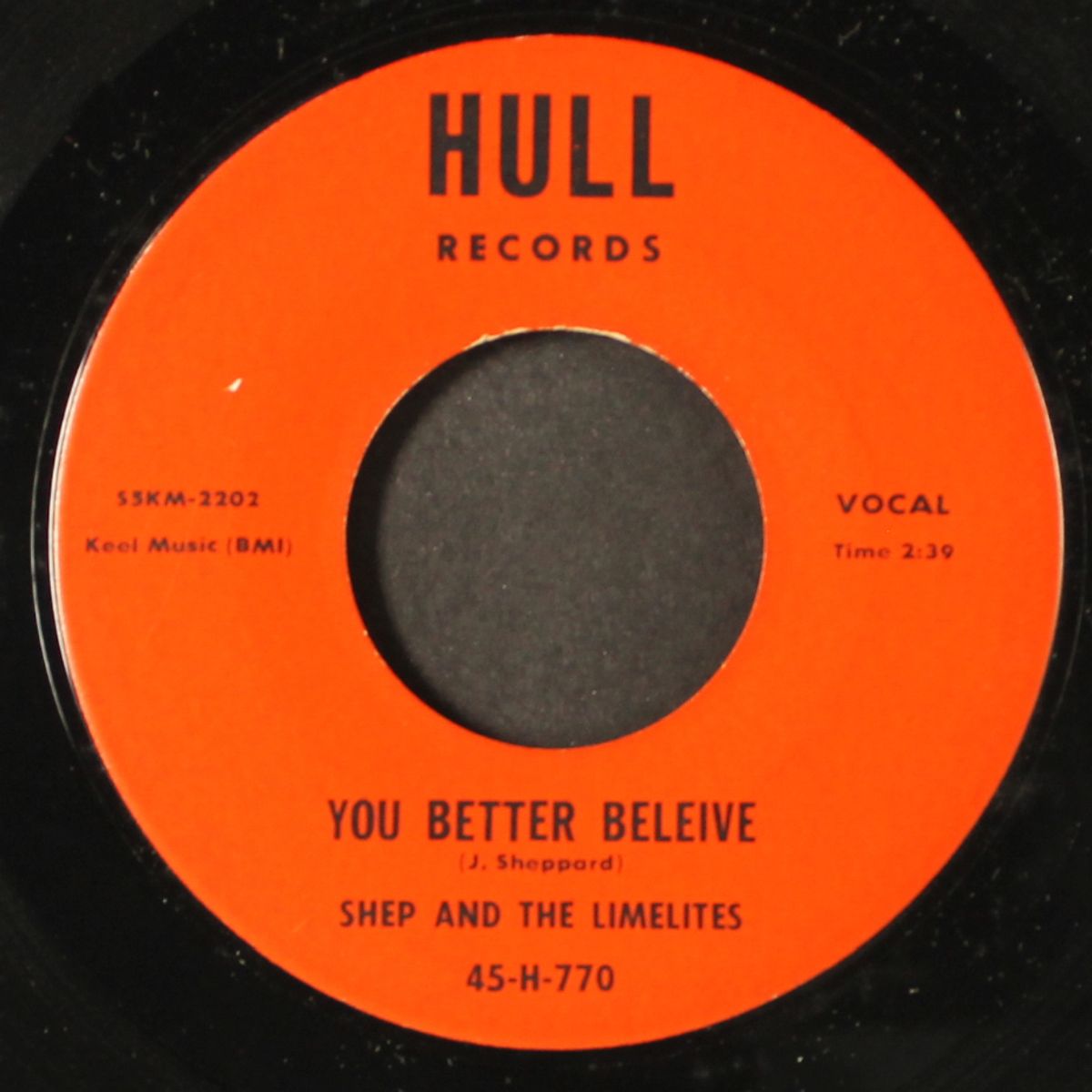 party for two / you better believe by SHEP & LIMELITES