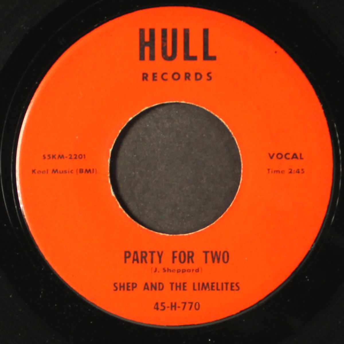 party for two / you better believe by SHEP & LIMELITES