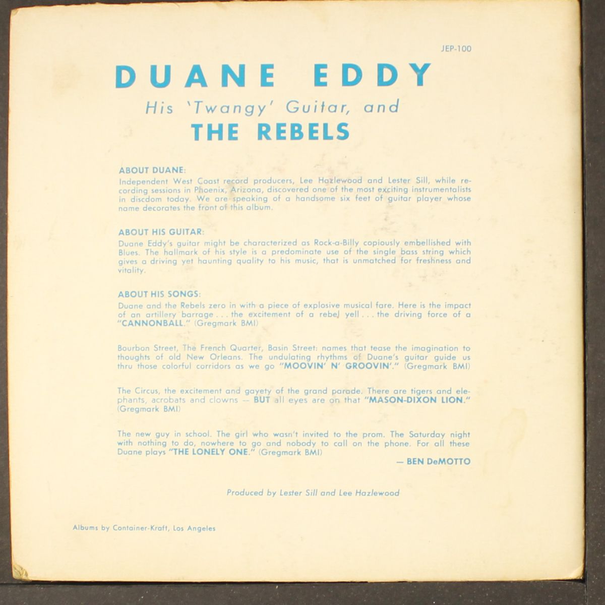 duane eddy by DUANE EDDY