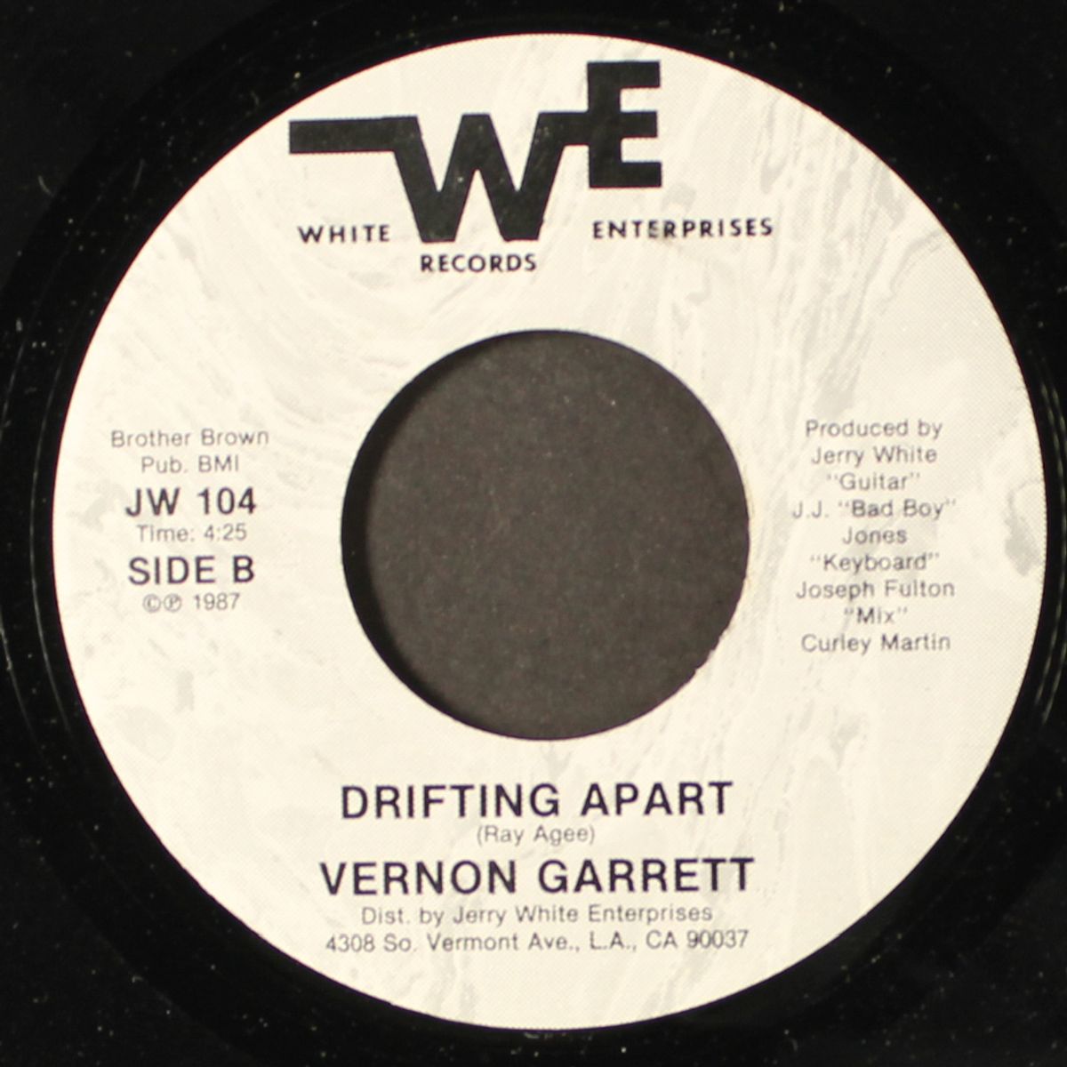 drifting apart / somebody messed up by VERNON GARRETT