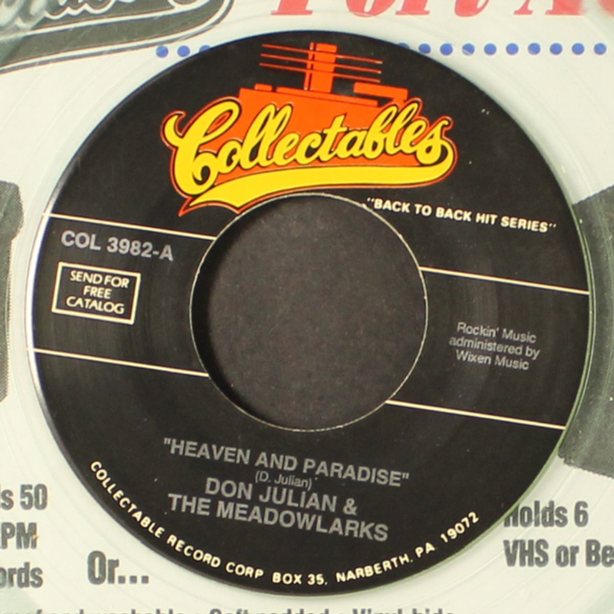 heaven & paradise / this must be paradise by DON JULIAN & MEADOWLARKS