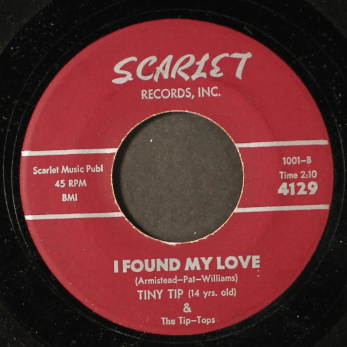 i said a prayer / i found my love by TINY TIP & TIP-TOPS