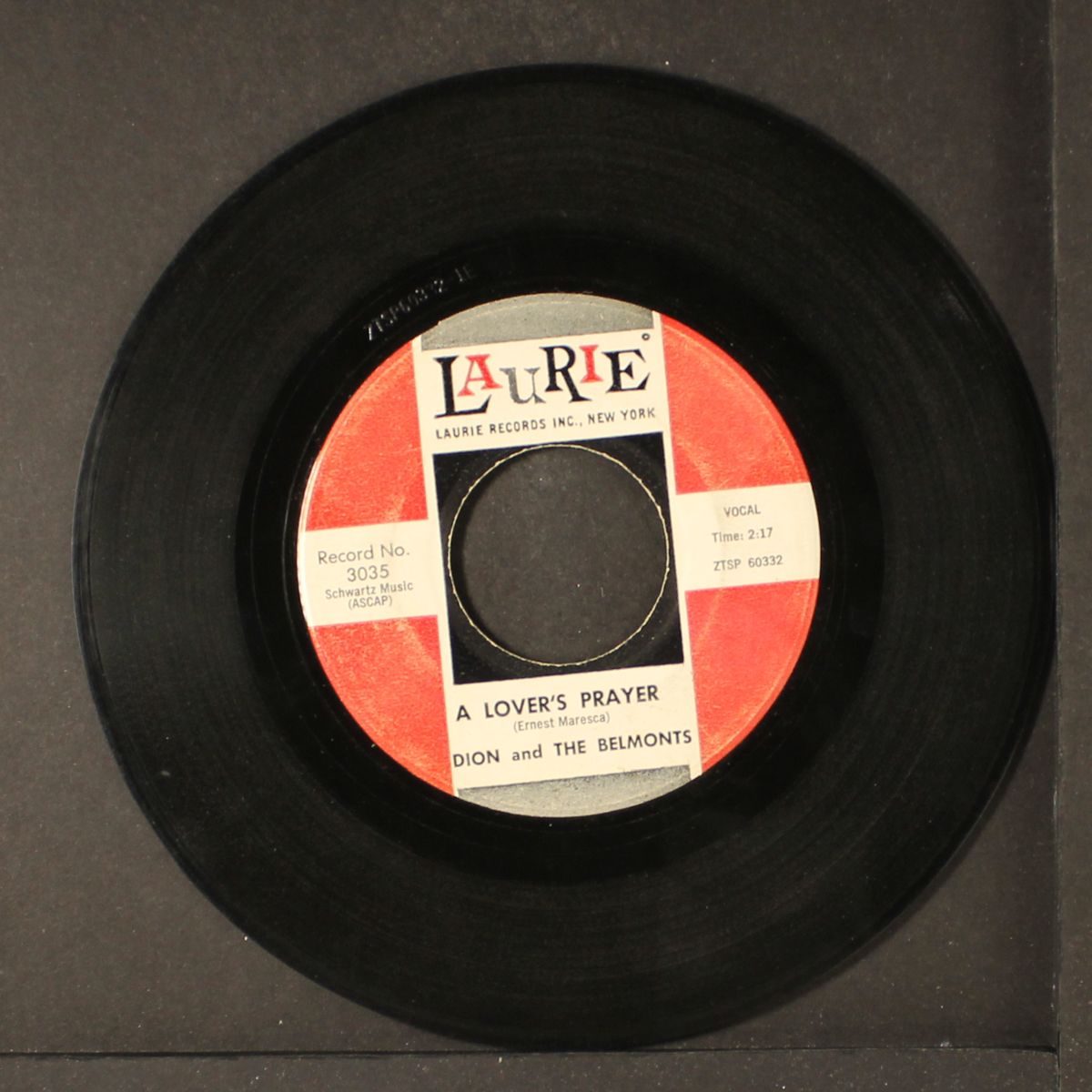 a lover's prayer / every little thing you do by DION & BELMONTS