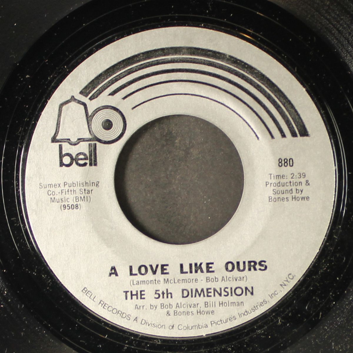 puppet man / a love like ours by FIFTH DIMENSION