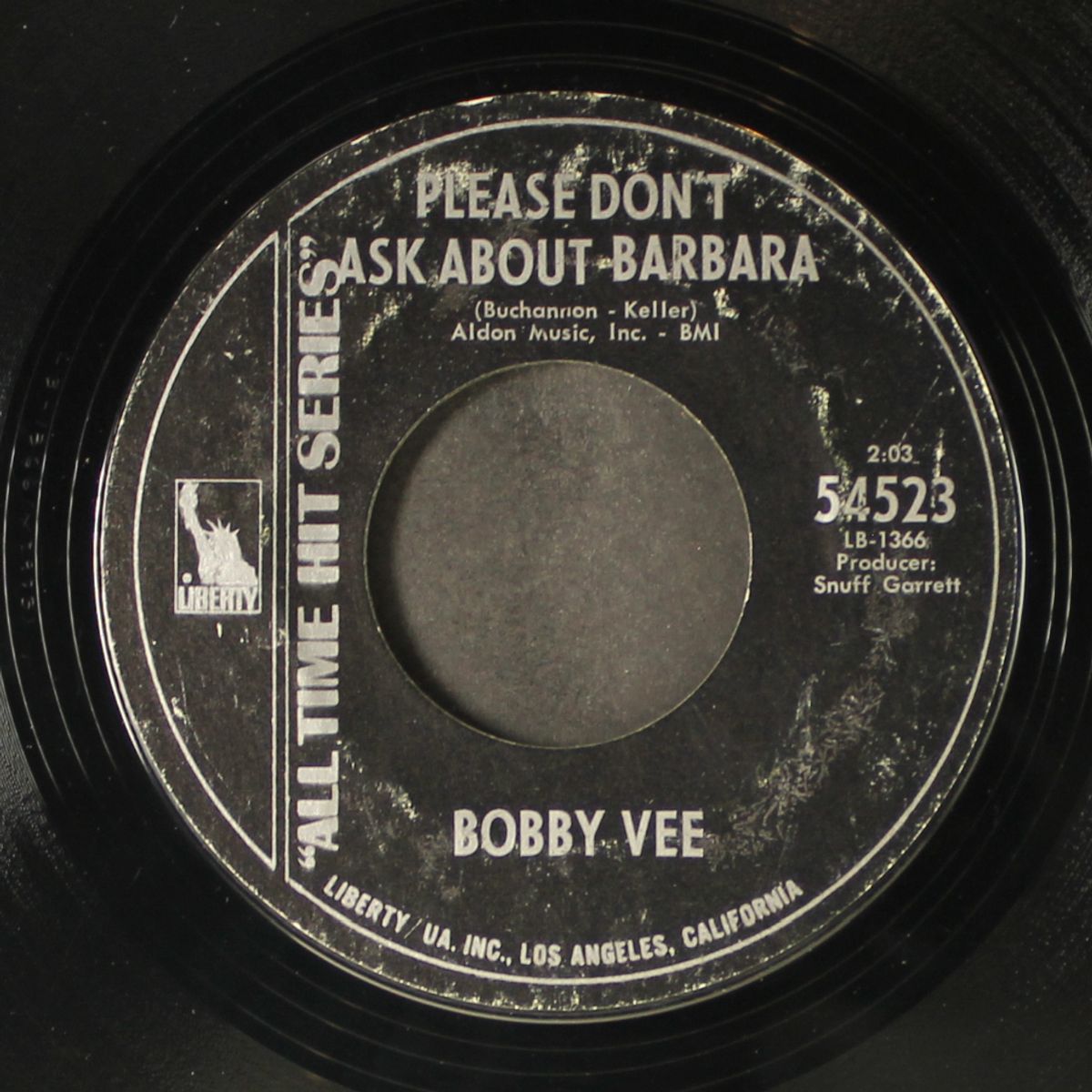 take good care of my baby / please don't ask about barbara by BOBBY VEE
