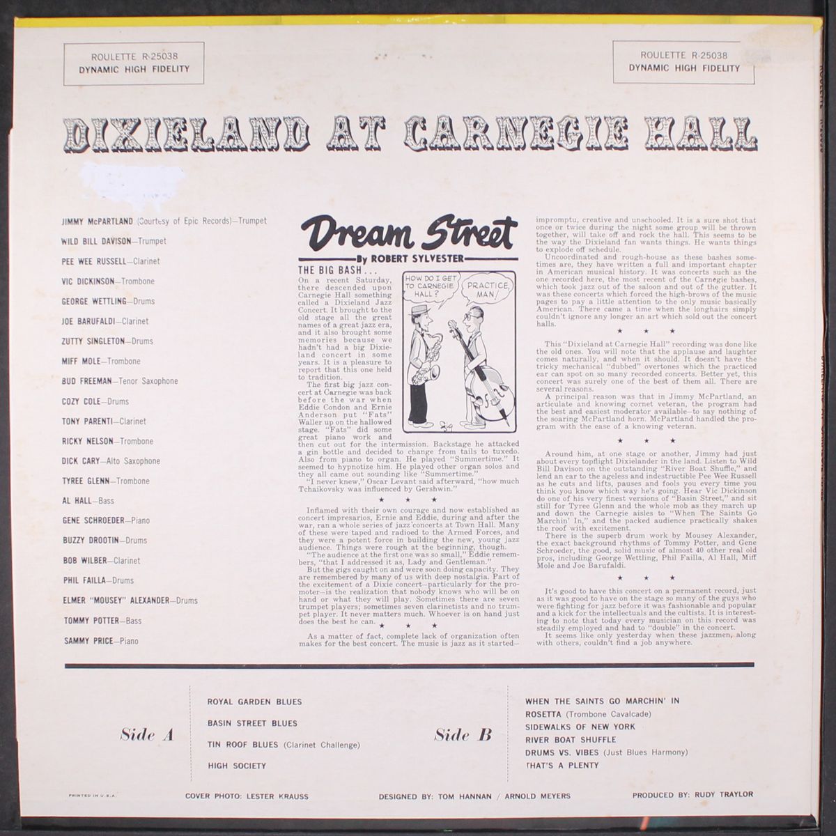 dixieland at carnegie hall by VARIOUS