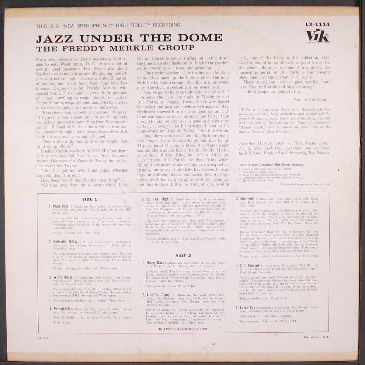 jazz under the dome by FREDDY MERKLE