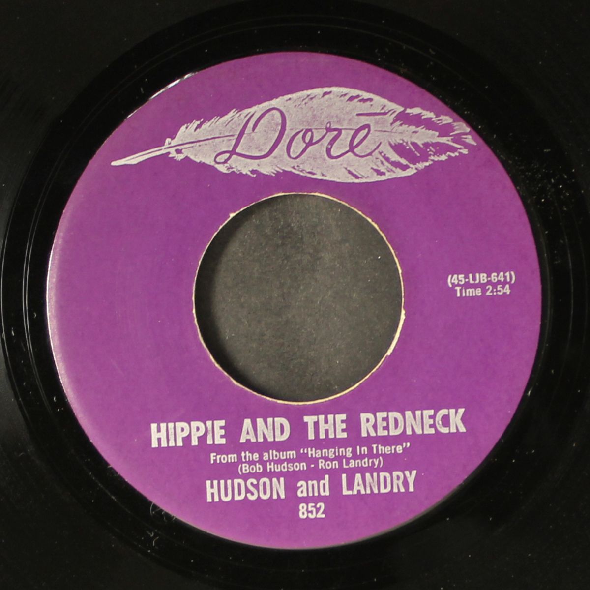 top forty d.j.'s / hippie and the redneck by HUDSON & LANDRY