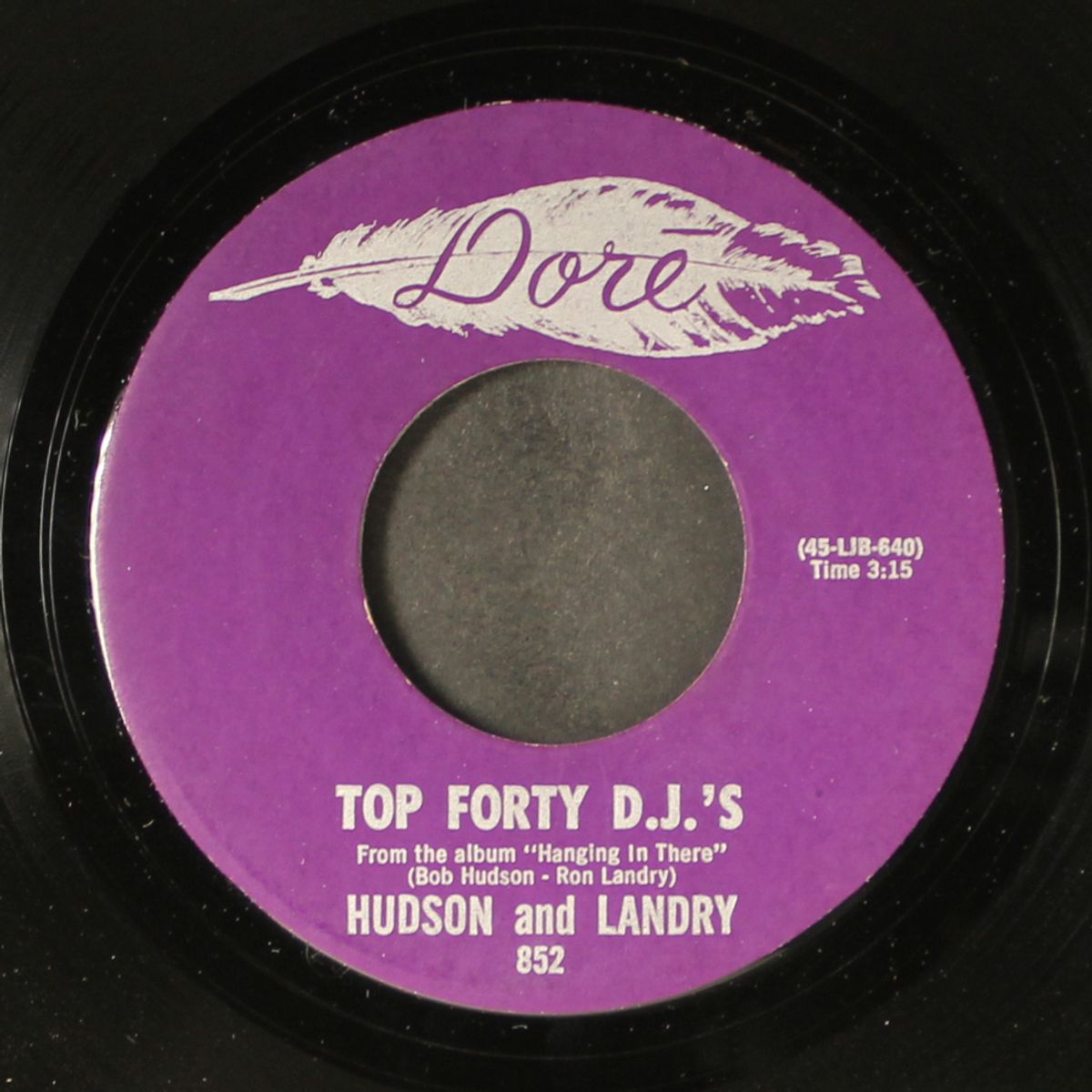 top forty d.j.'s / hippie and the redneck by HUDSON & LANDRY
